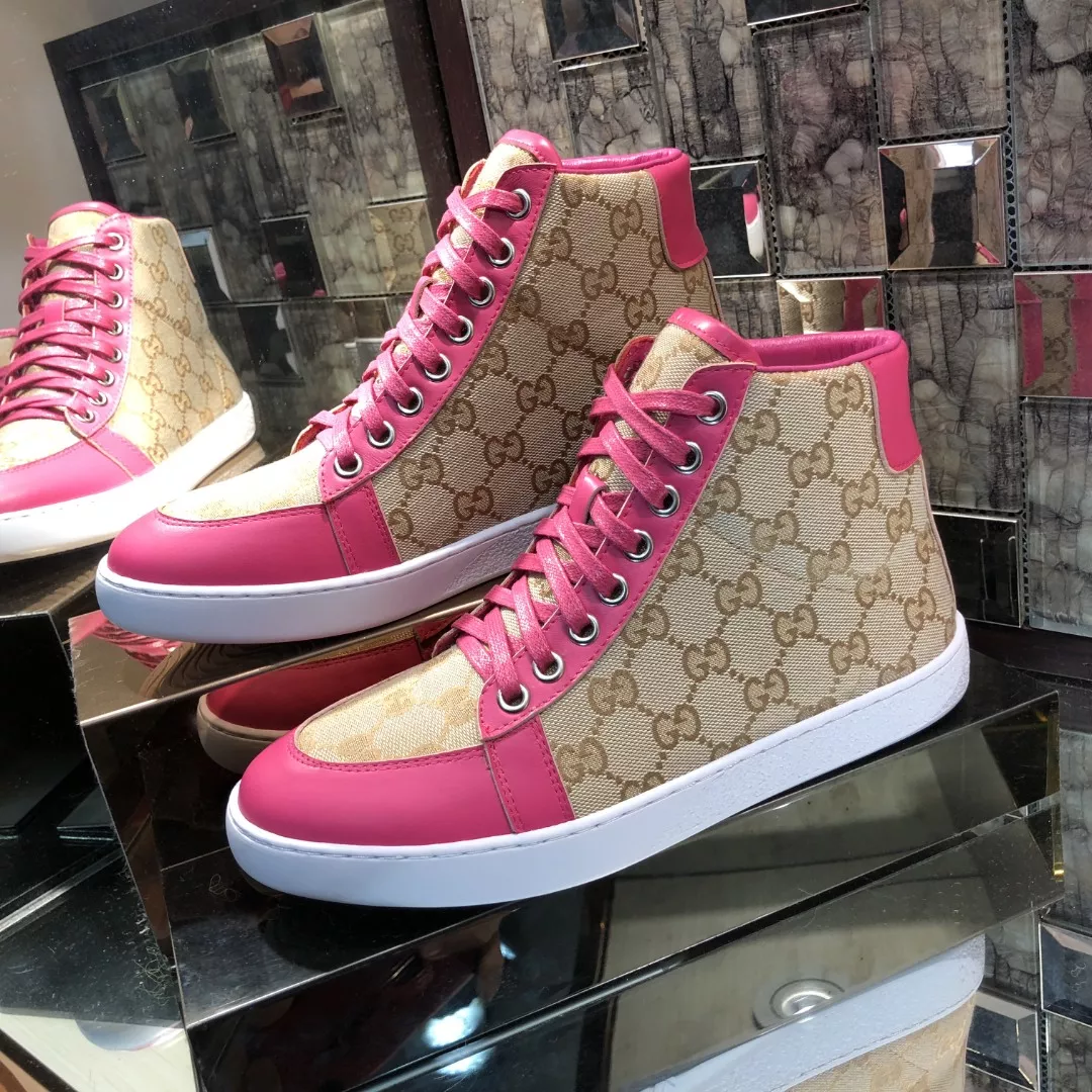 gucci high tops chaussures pour femme s_12a21424